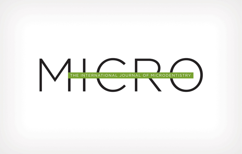 MICRO: The International Journal of Microdentistry Logo. A Dental Publication of <a href="http://www.quintpub.com" target="_blank">Quintessence Publications</a>.
