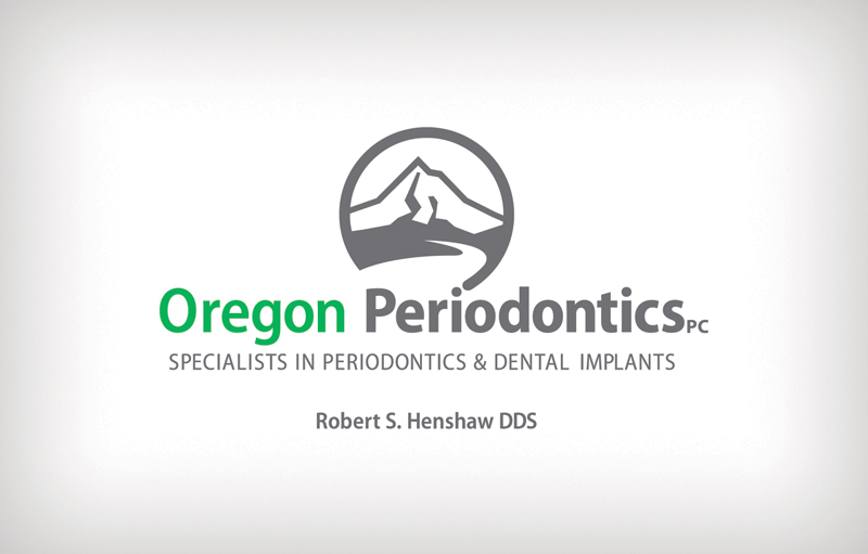 Oregon Periodontics Logo for Dr. Robert Henshaw of Portland, Oregon.